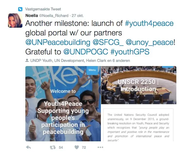 Launching Youth 4 Peace!