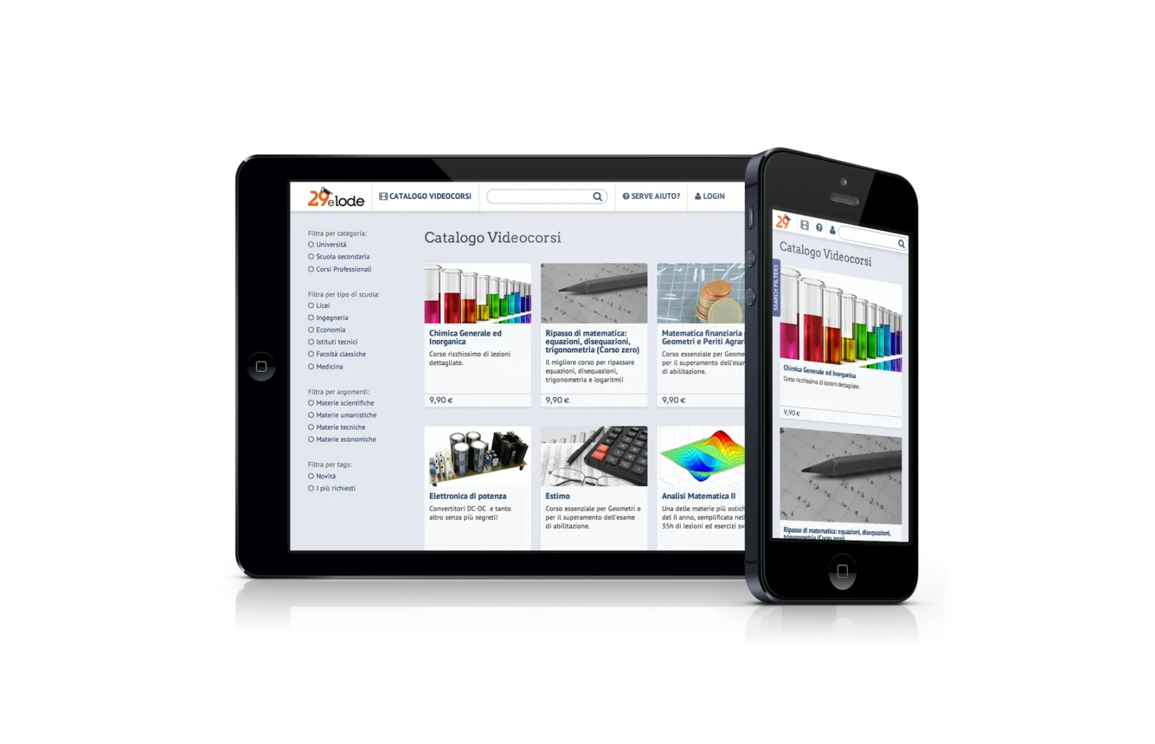 Search page