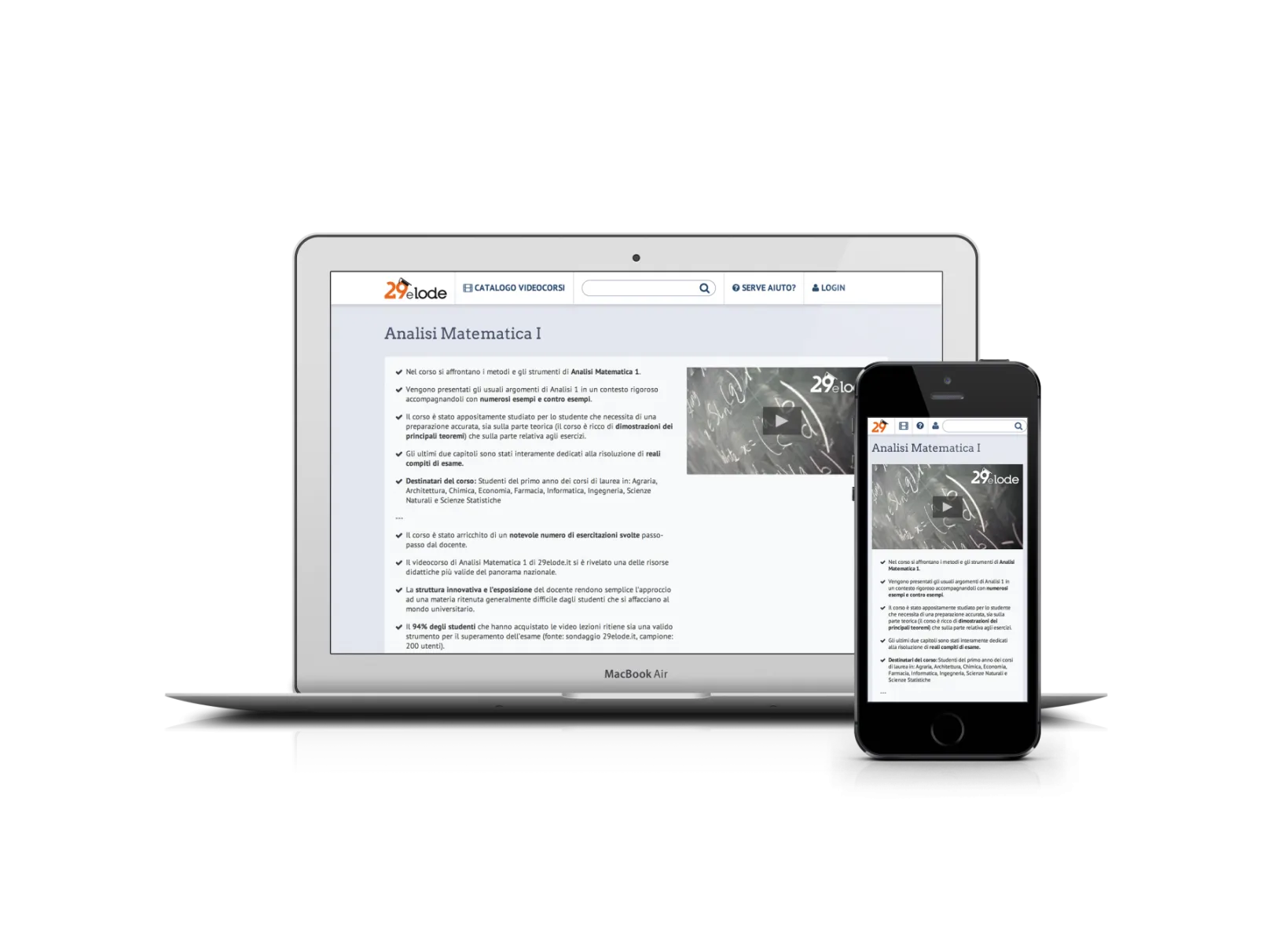 Product page