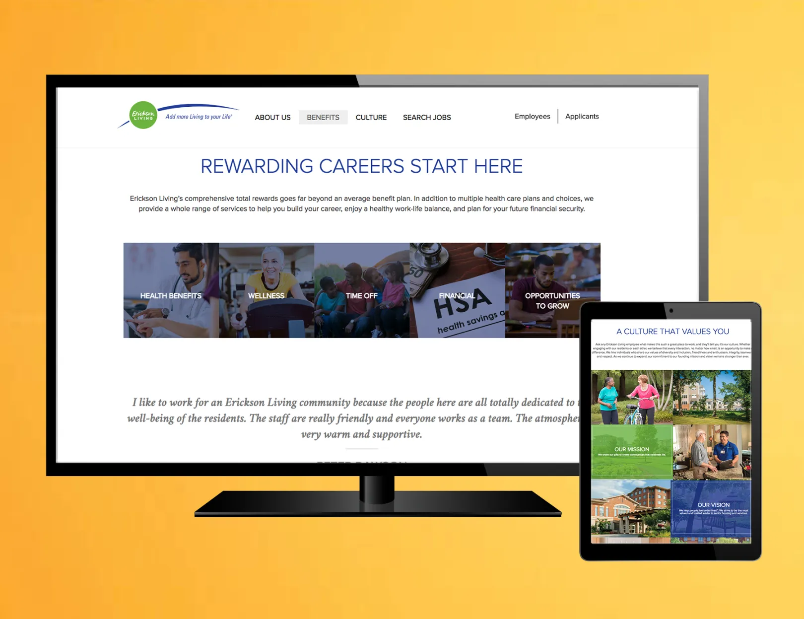 Benefits Page