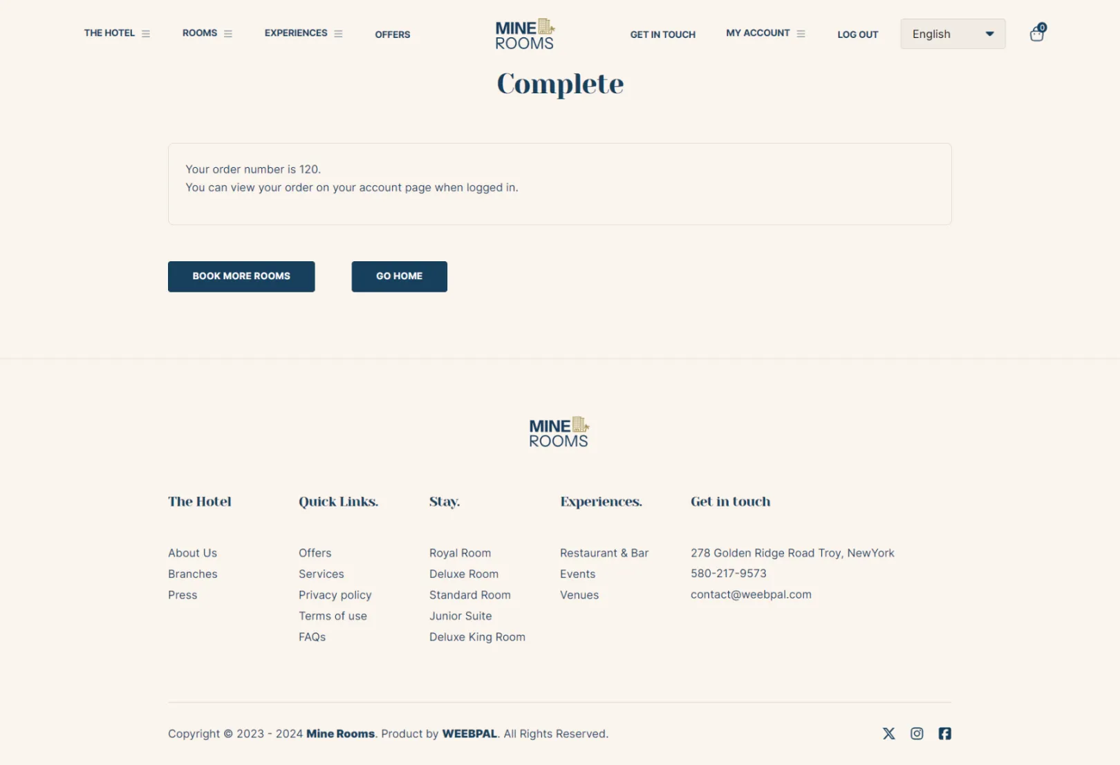 Complete Payment