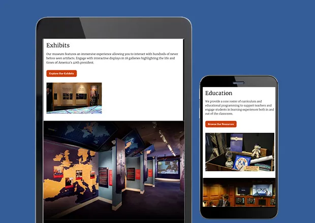 Views of pages on mobile