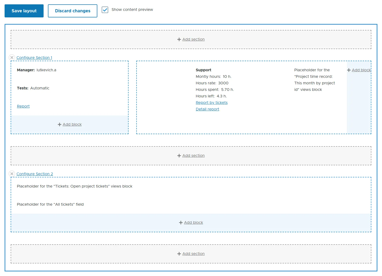 Layout Builder drupal 10