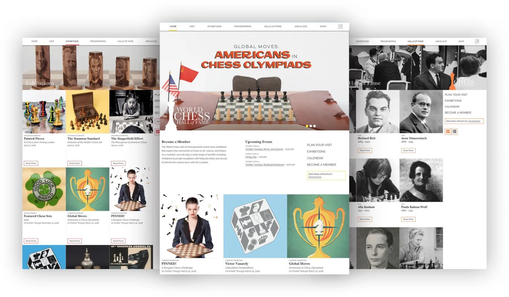 World Chess Hall of Fame Image Examples