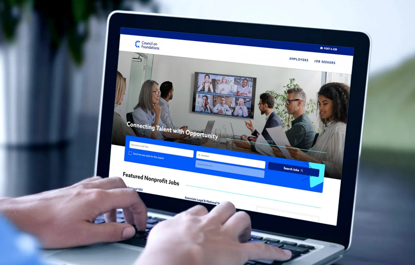 Council on Foundations web page