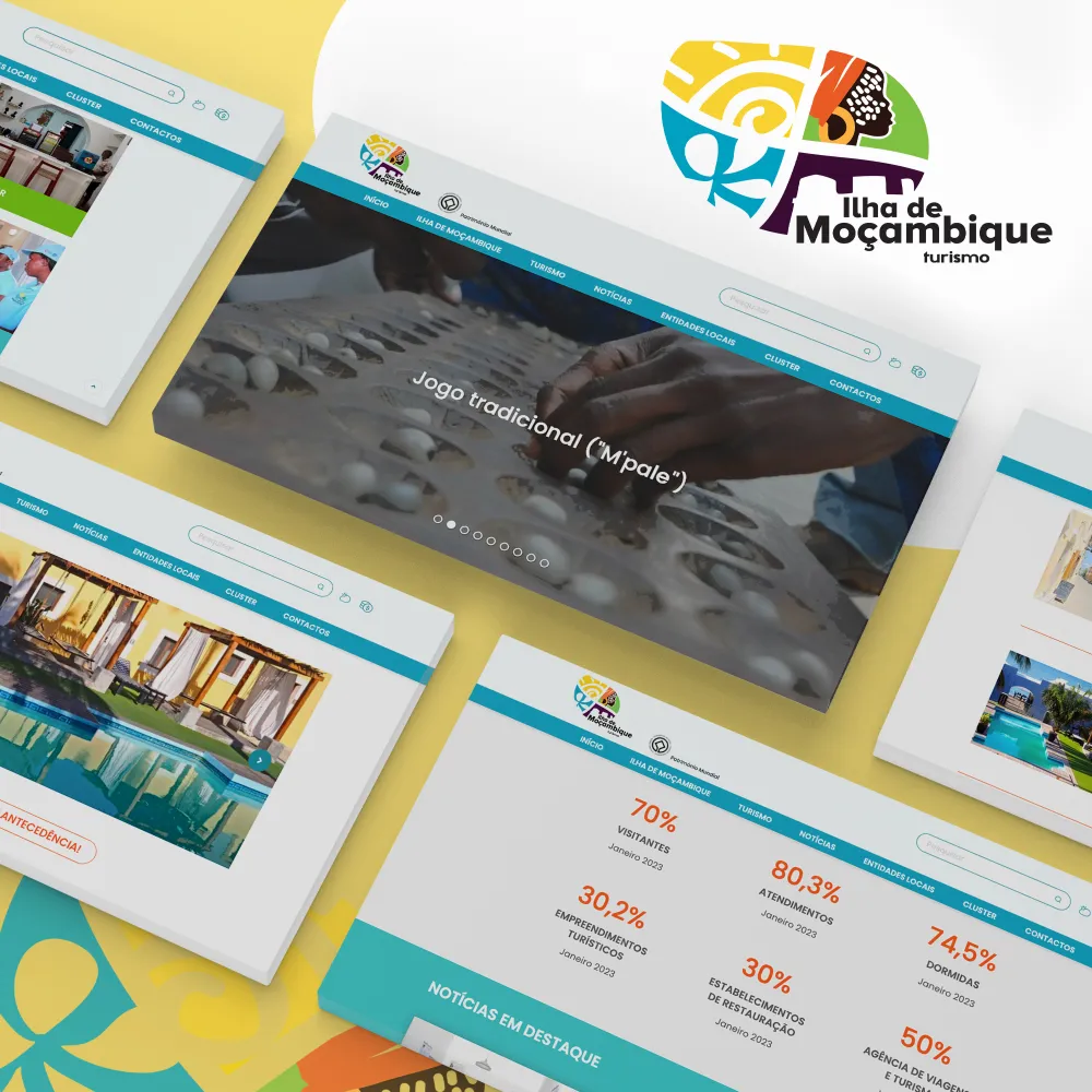 Mozambique island website drupal 10 by javali