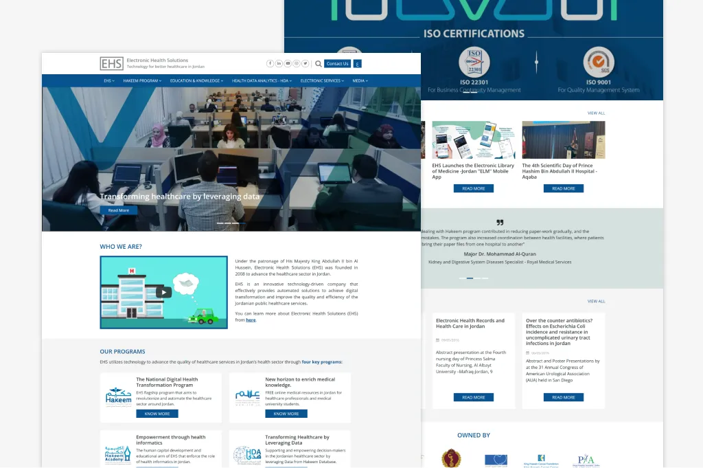 Electronic Health Solutions Portal