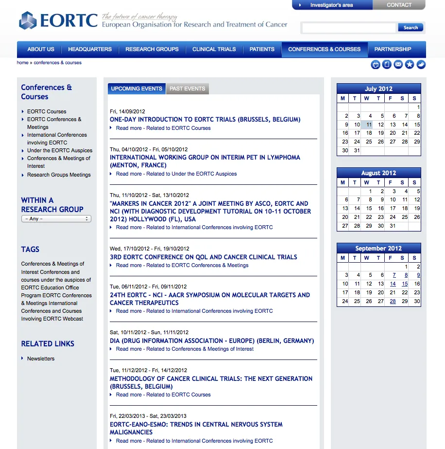 EORTC NEWS