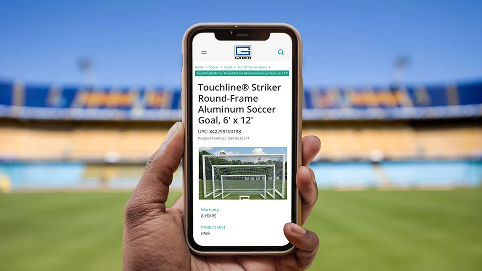 GARED Holdings Mobile Site Example