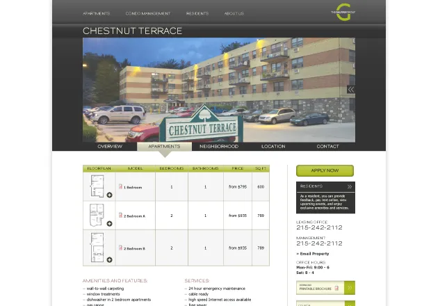 Galman drupal realestate mobile webdesign webdevelopment Philadelphia