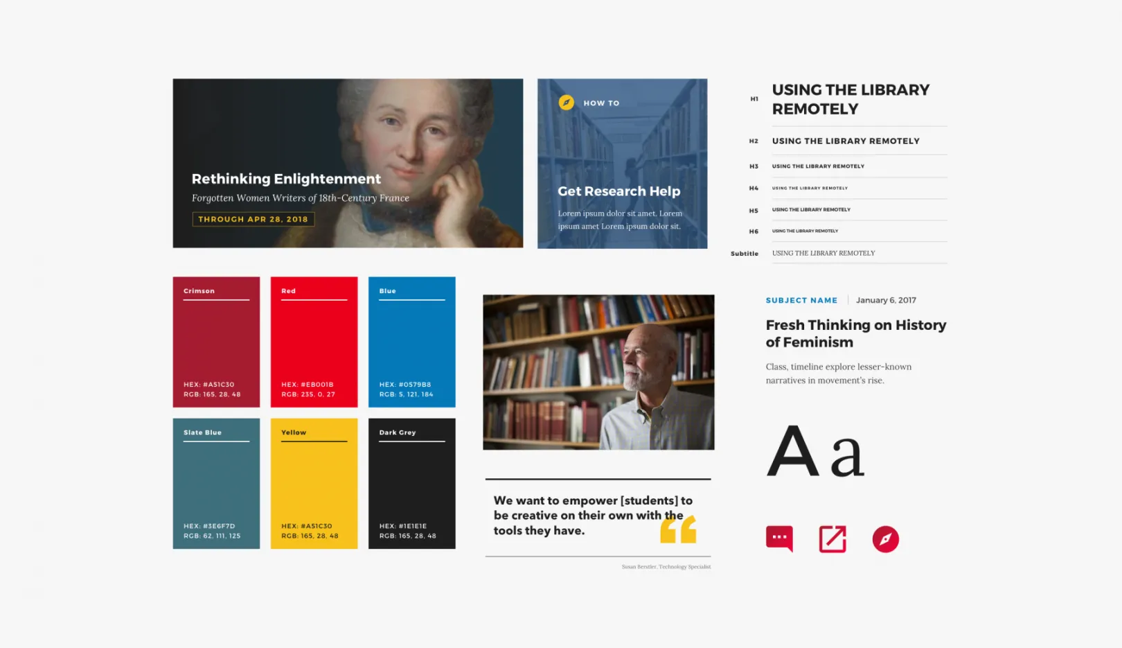Harvard Library Interior Page Screen Shot