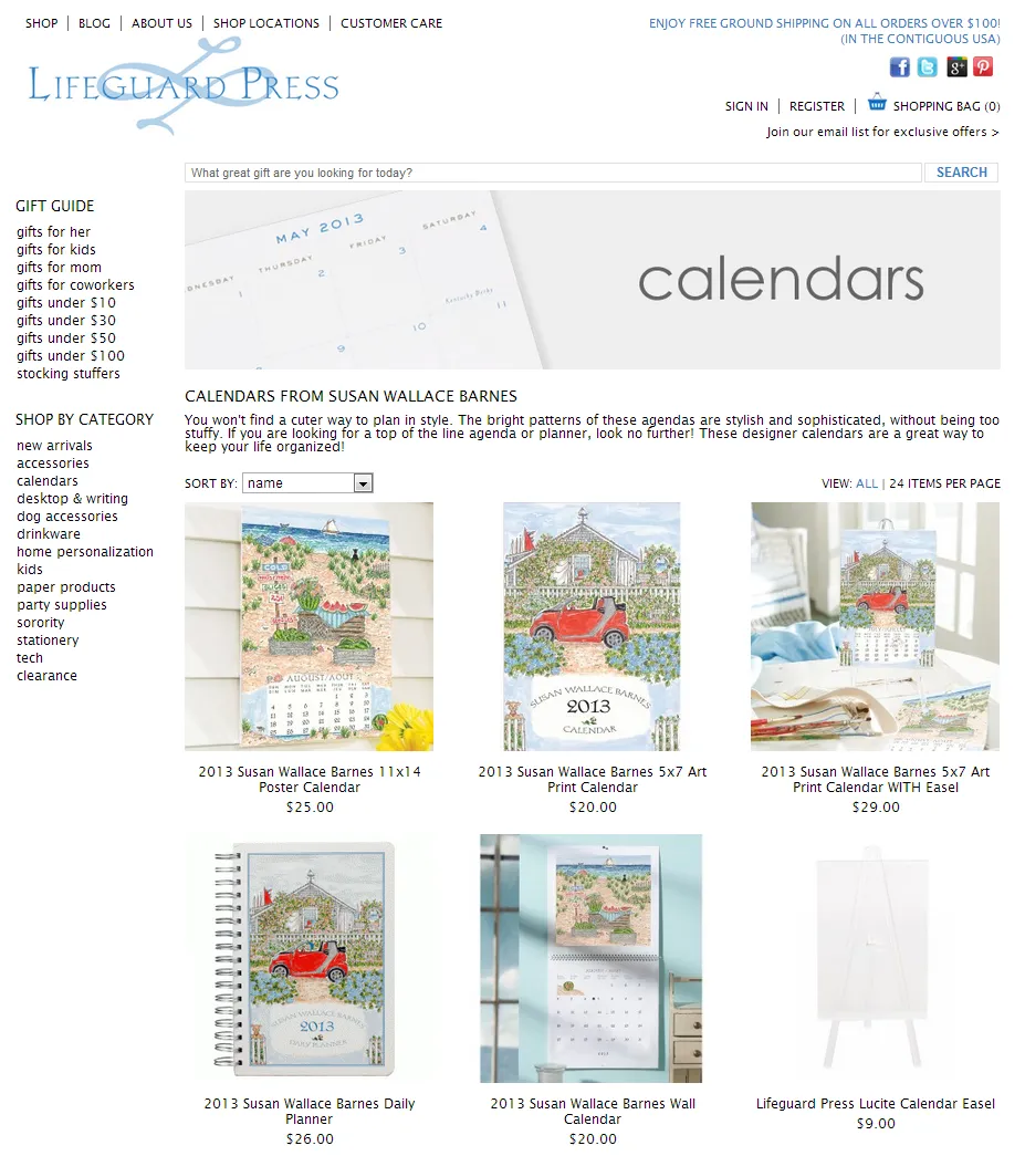 Lifeguard Press Category Page