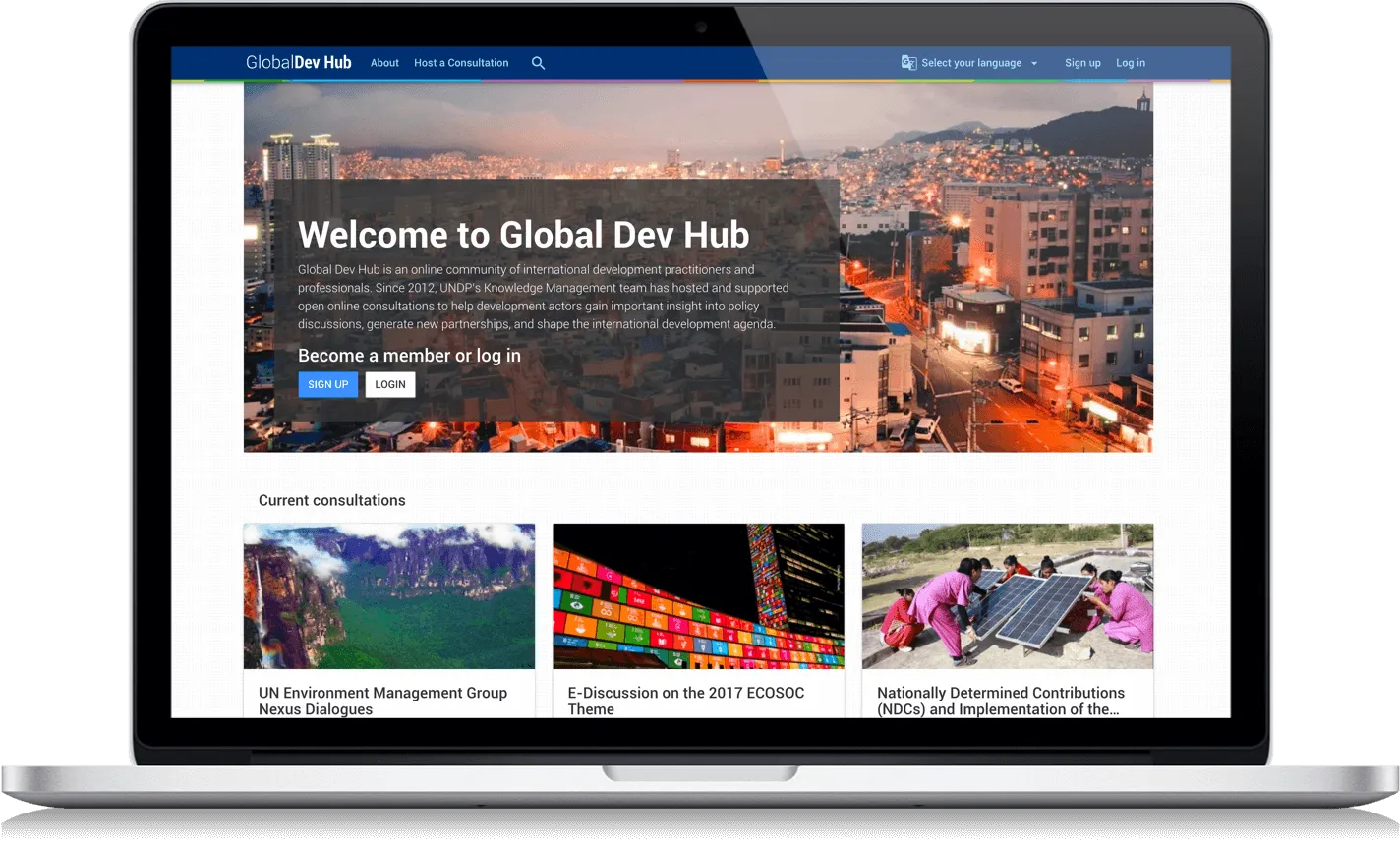 GlobalDevHub Platform