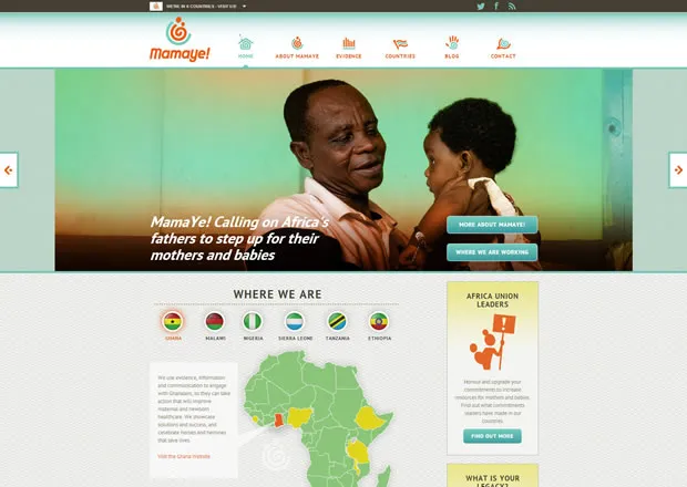 MamaYe homepage