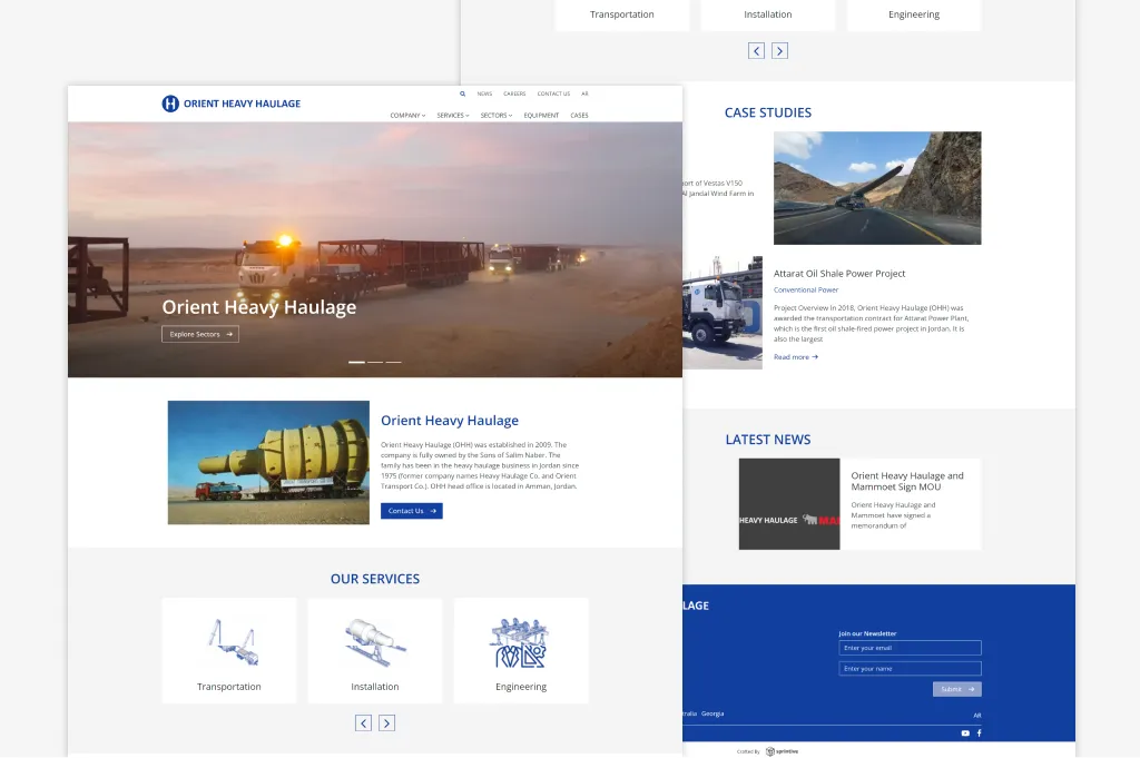 Orient Heavy Haulage - Leaders in Heavy Haulage & Transport