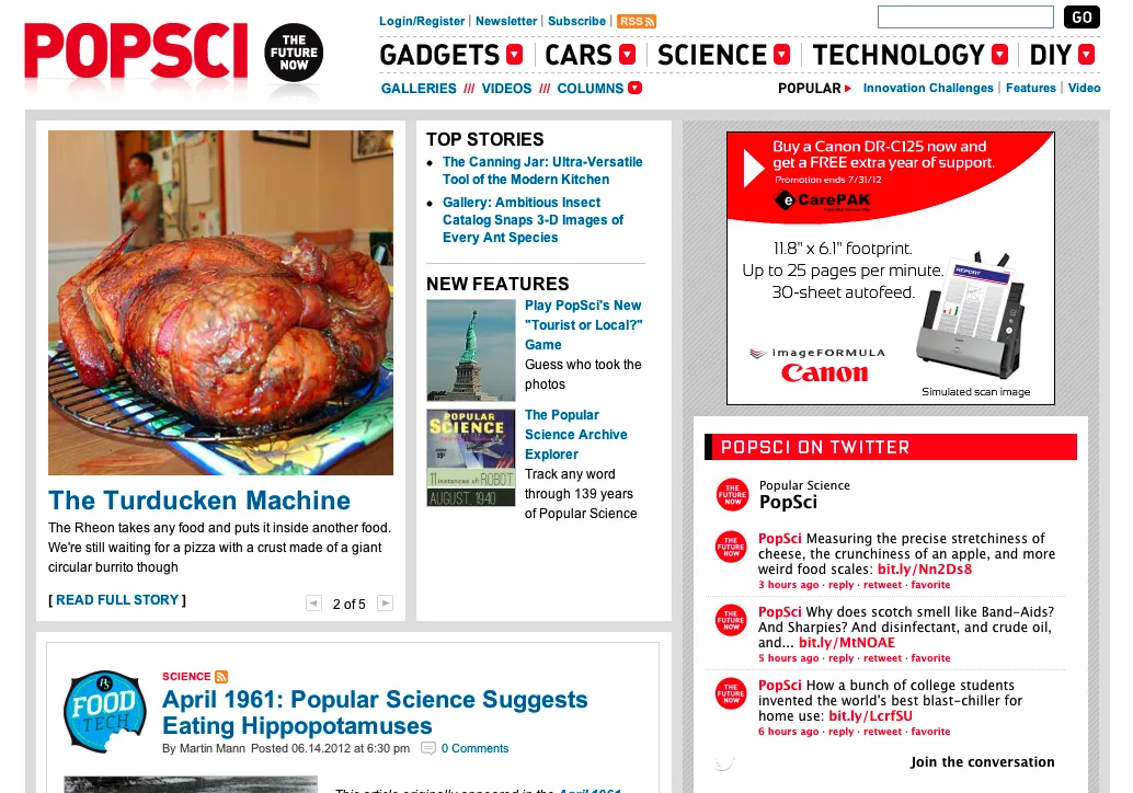 Popular Science Magazine | Drupal.org