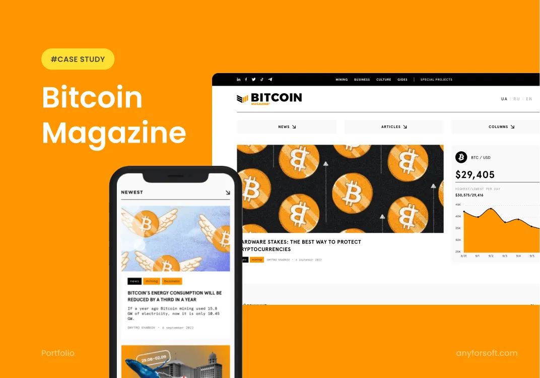 Crypto-news-website-development