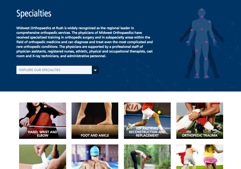 Midwest Orthopedics at Rush Specialties