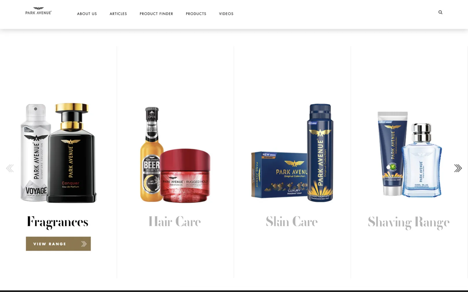 Product listing