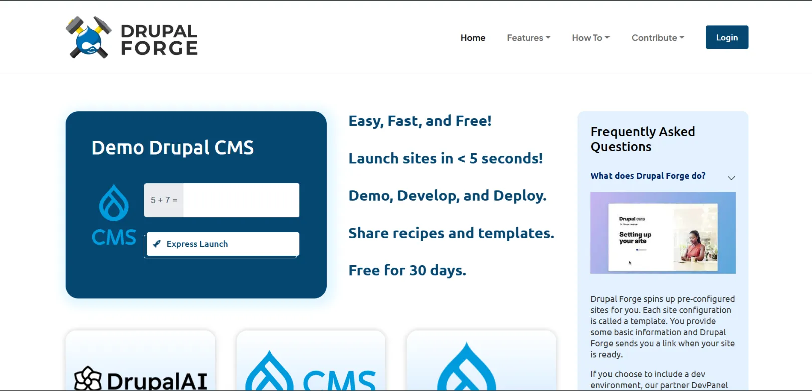 DrupalForge Homepage