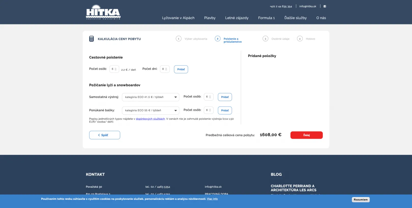 Online ordering system