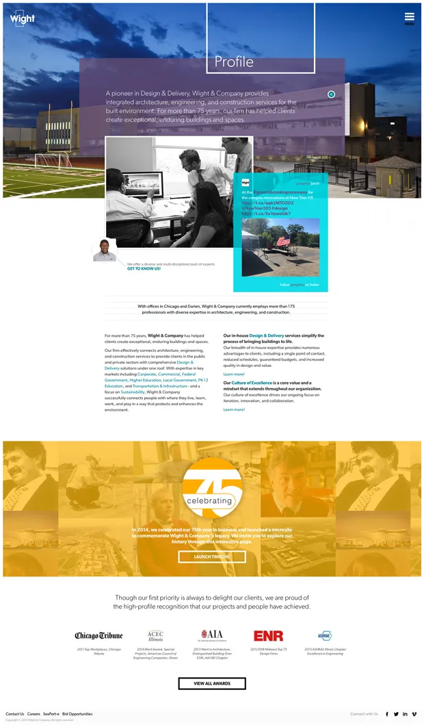 Wight & Company - Profile page