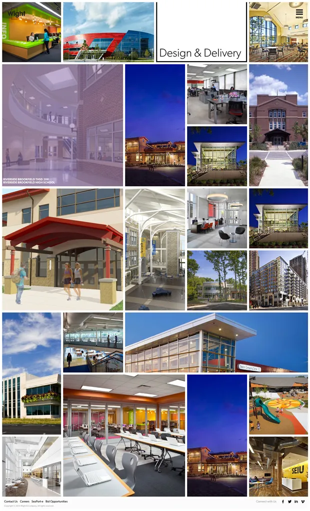 Wight & Company - Projects page