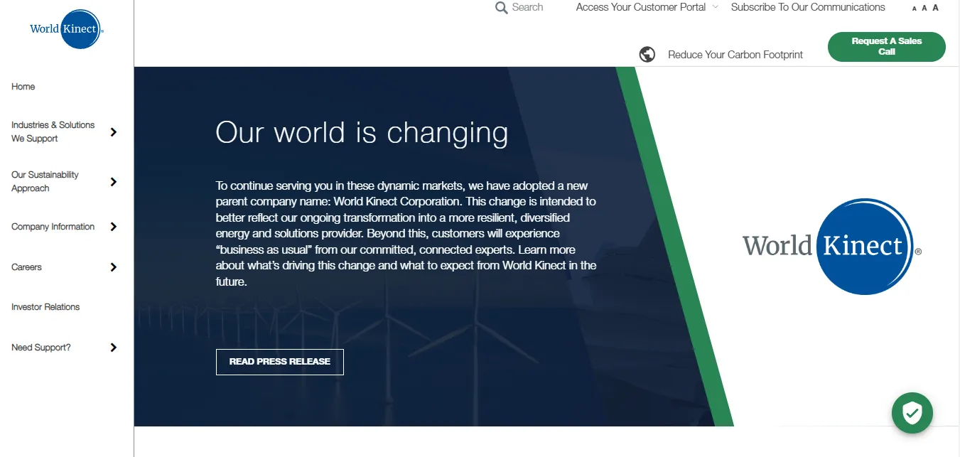 World Kinect Website