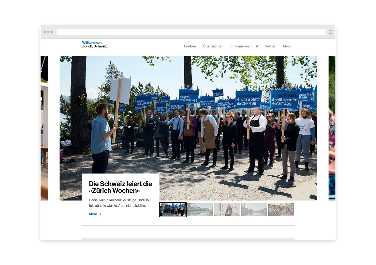 Home Page of zurich.com
