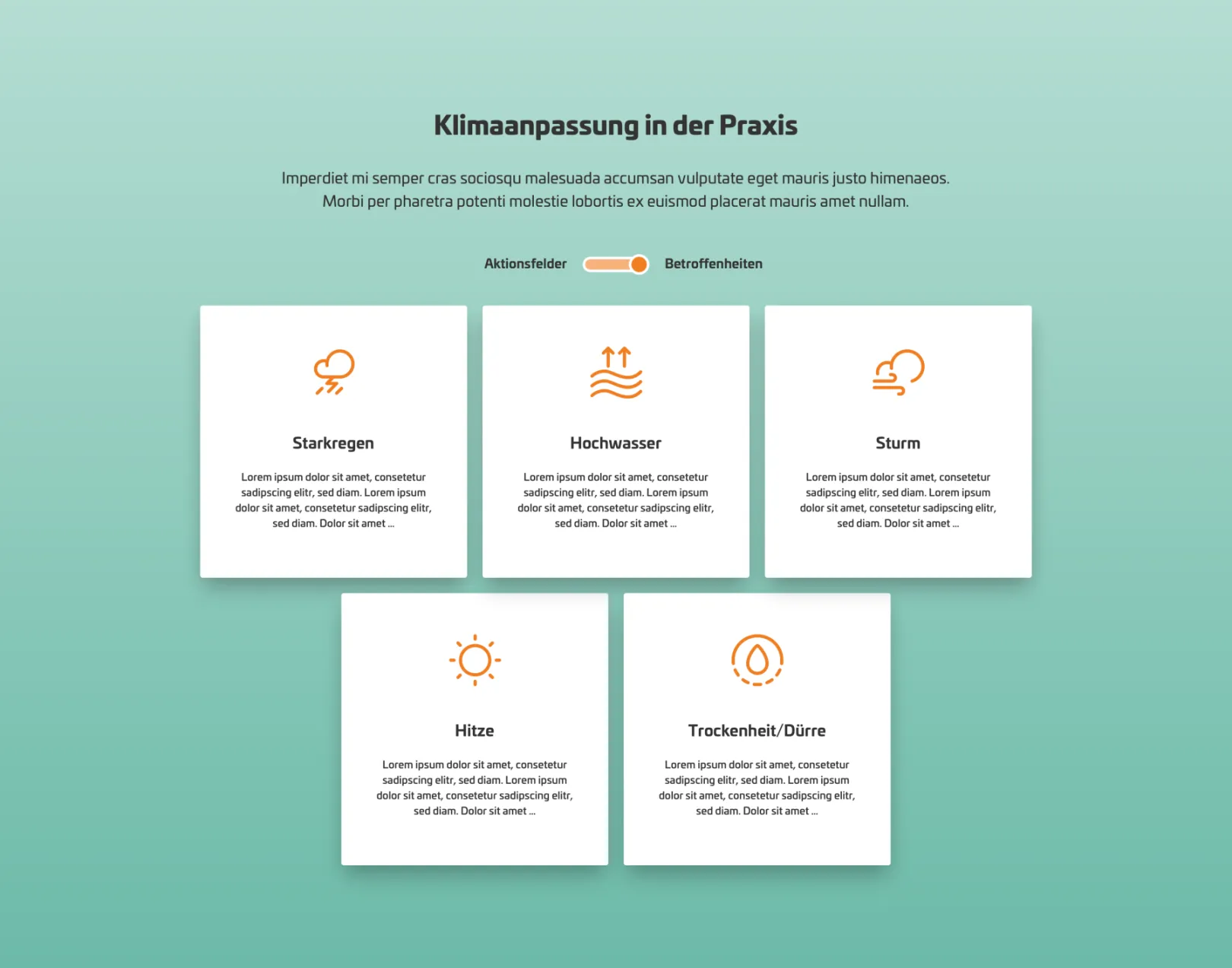 Screenshot Zentrum KlimaAnpassung
