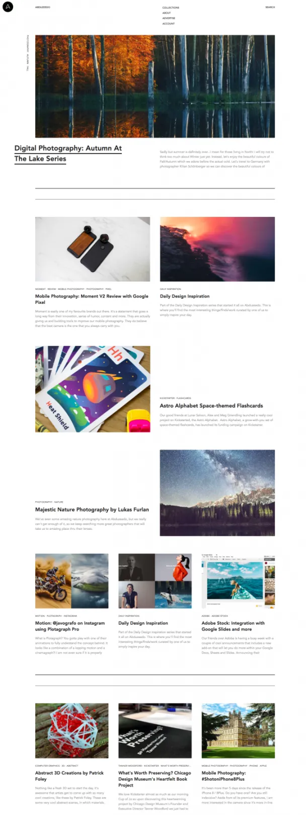 Homepage - Normal Mode