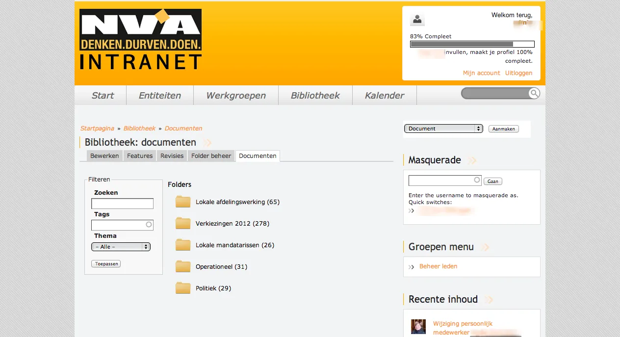 N-VA Intranet | Drupal.org