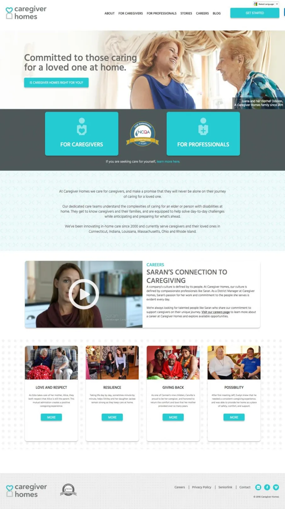 Caregiver Homes
