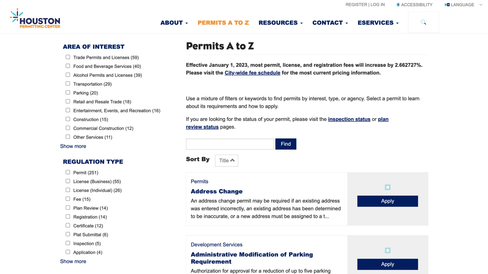 HPC Permits A to Z