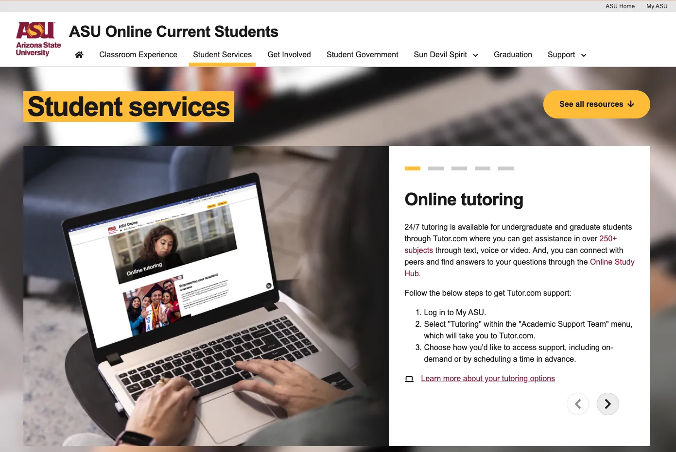 Student services