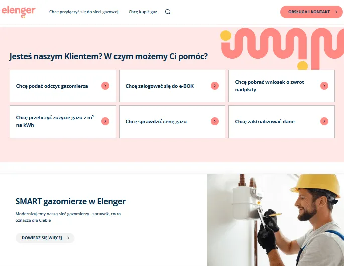 Elenger New Website