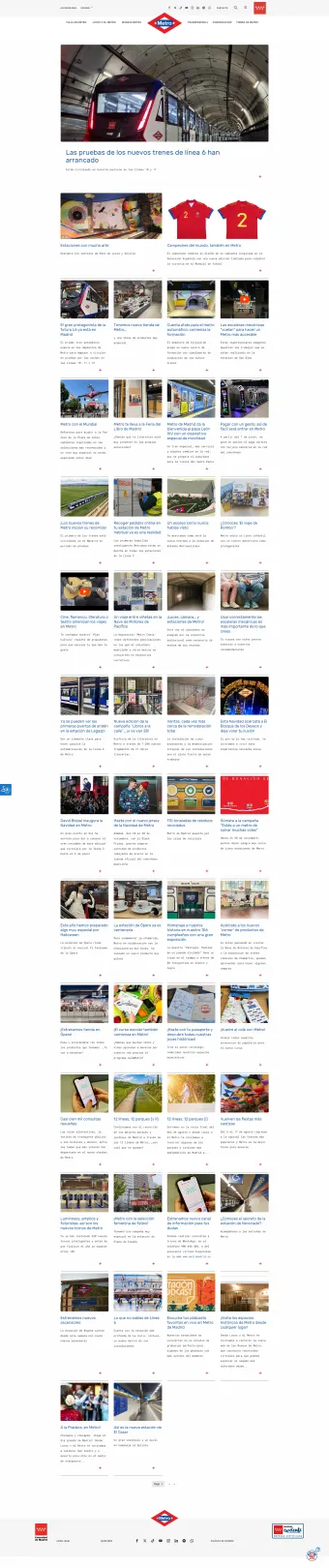pagina metro 