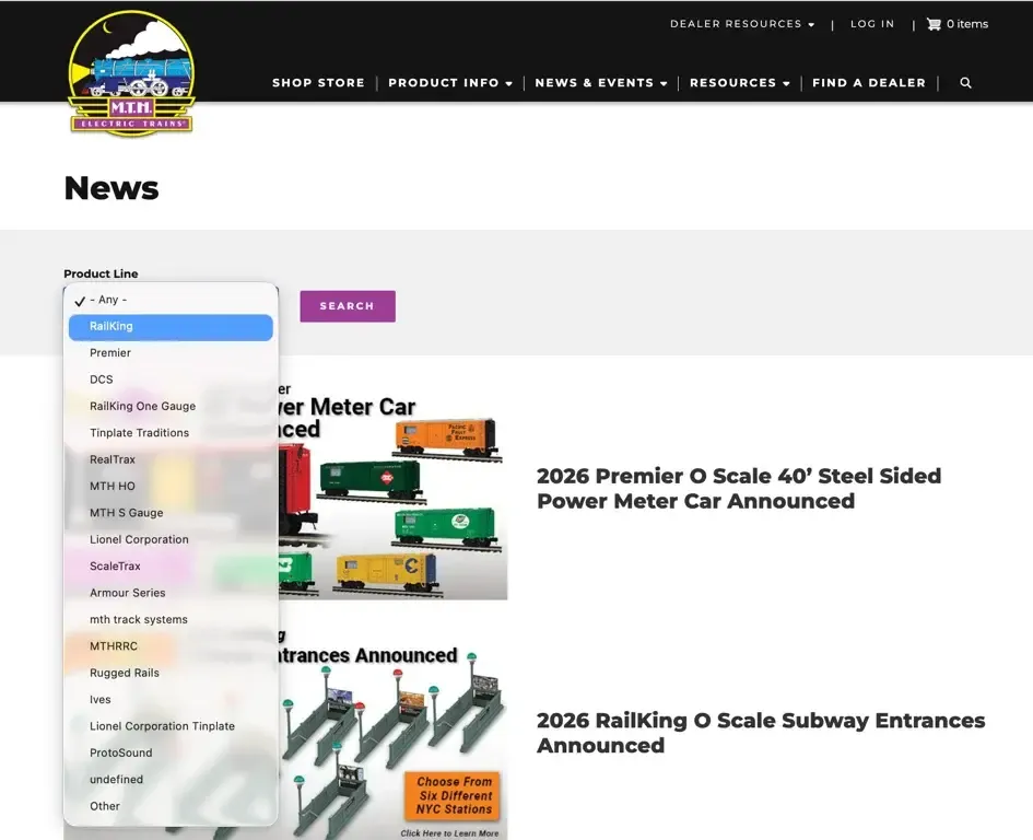 mthtrains news