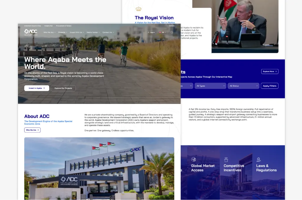 Aqaba Development Corporation primary screenshot