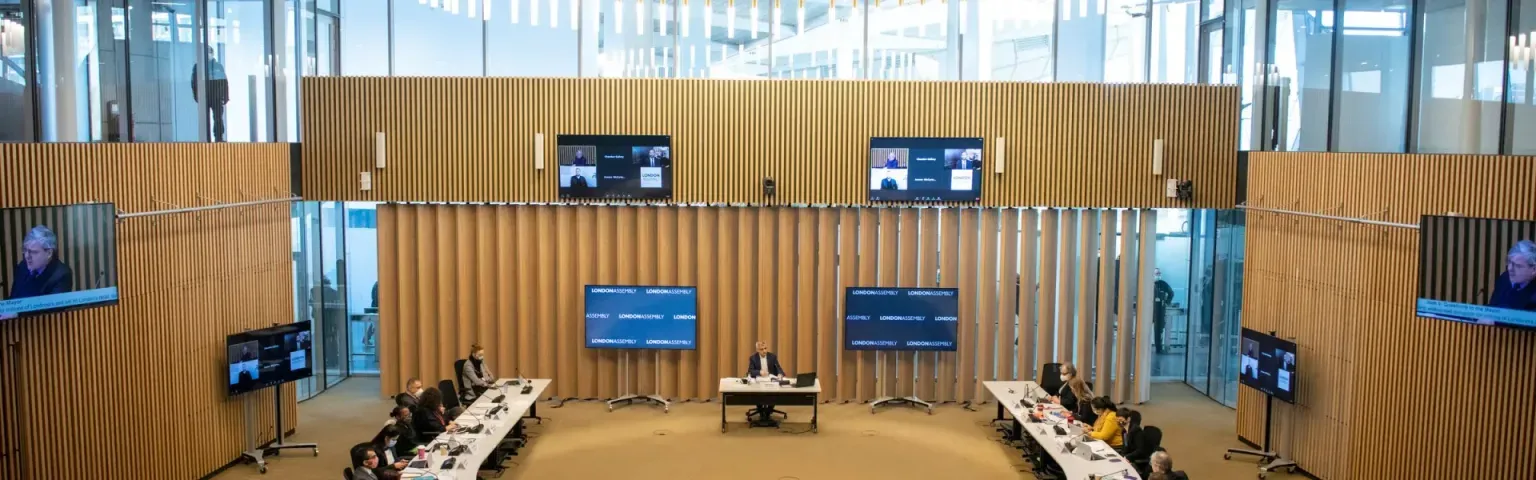 A conference room 