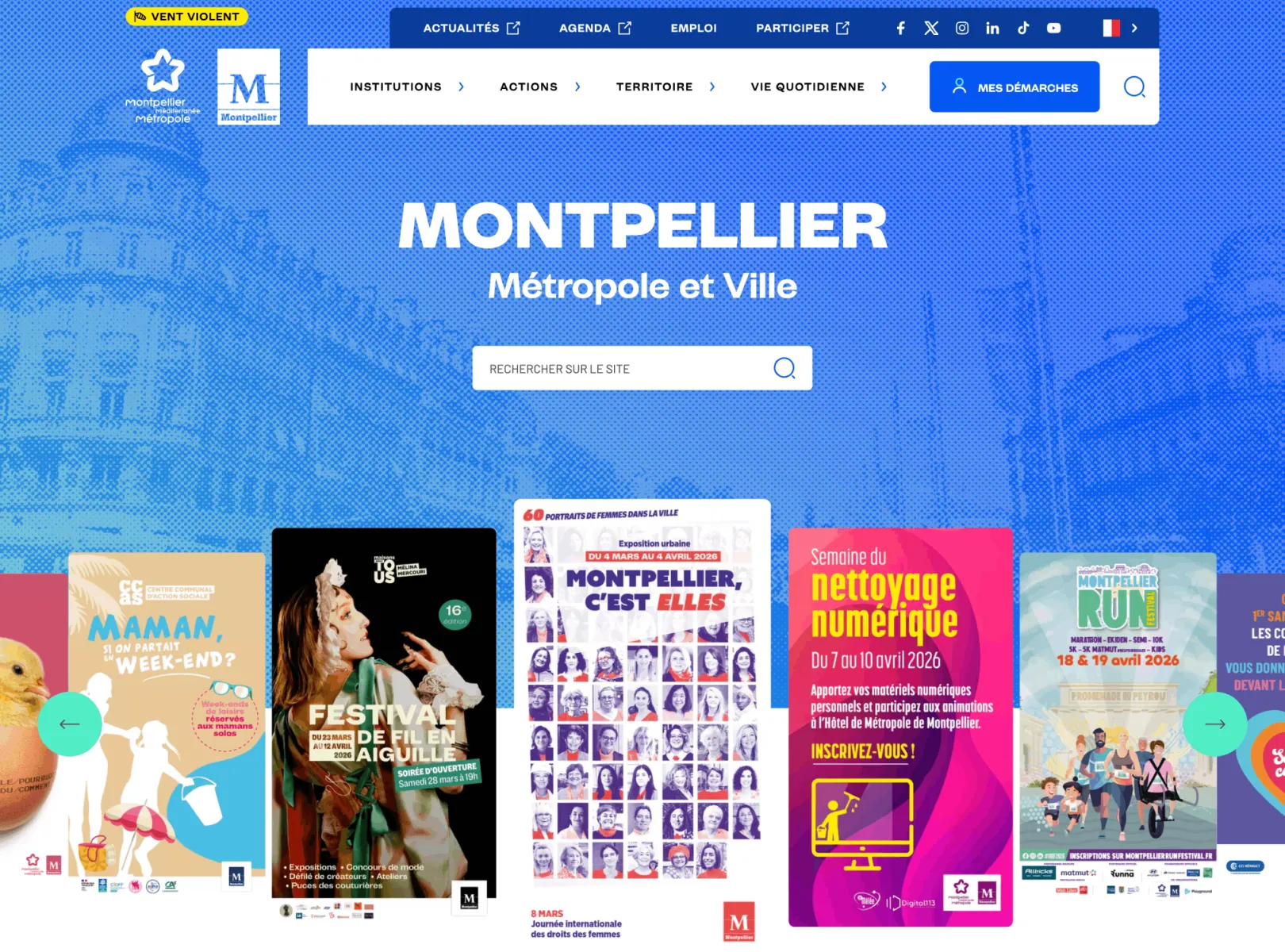 montpellier.fr Redesign