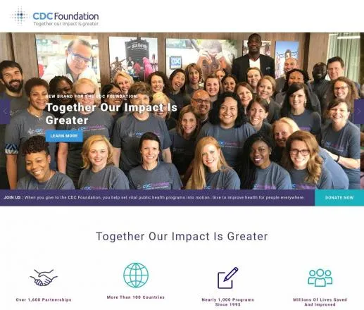 CDC Foundation Home Page