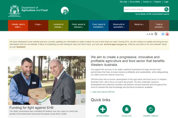 DAFWA Homepage