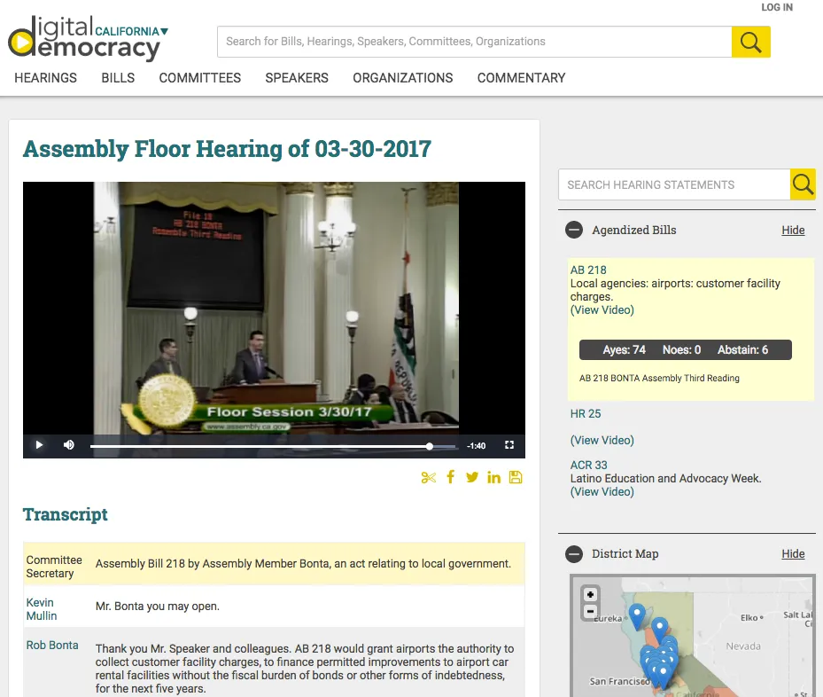 Hearing Video Display