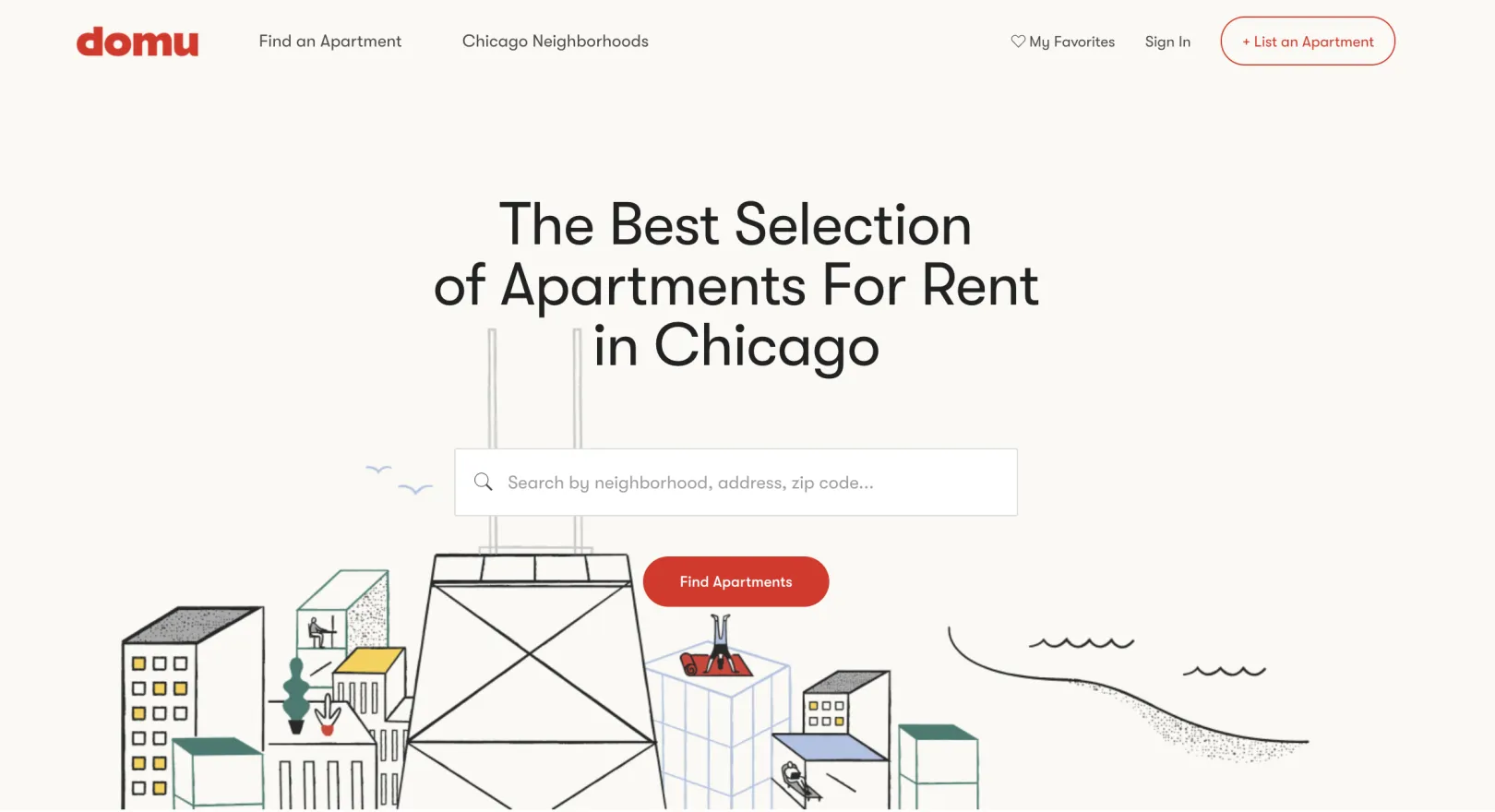 Homepage for Domu