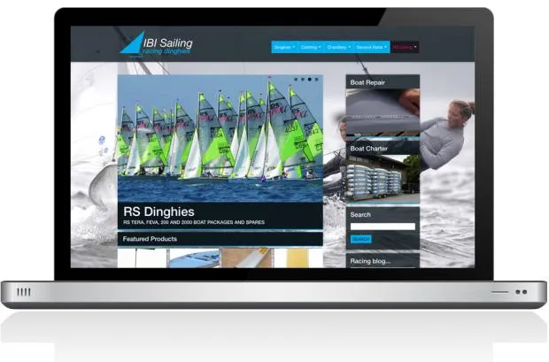 IBI Sailing Ecommerce Website