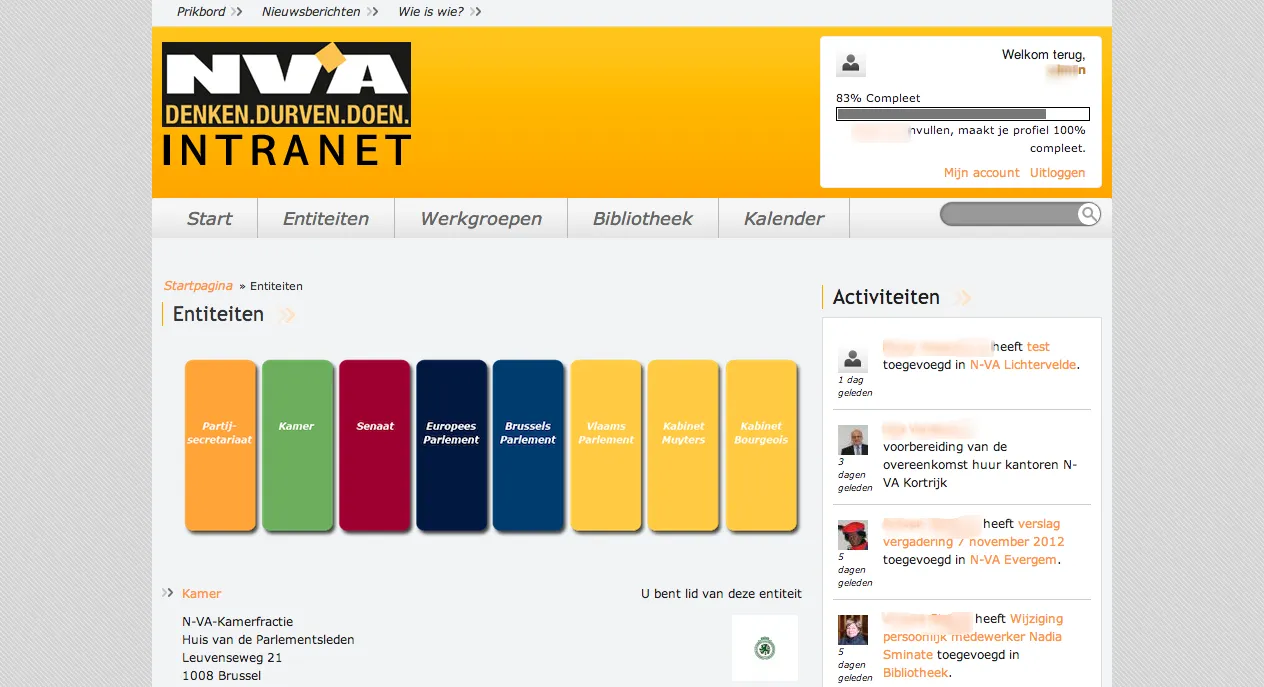 N-VA Intranet | Drupal.org
