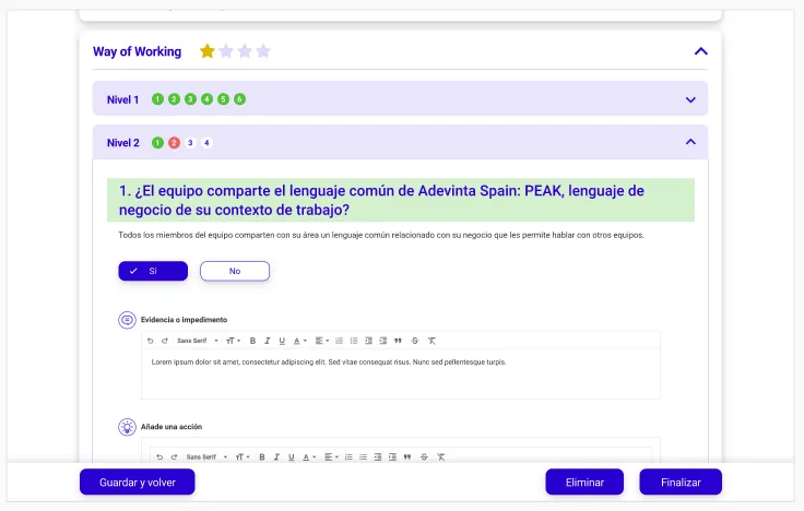 Frontend - evaluation 2 - design