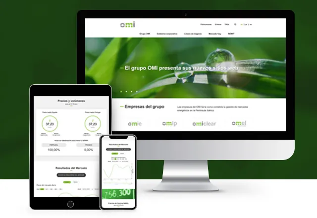 OMI GROUP RESPONSIVE, DESKTOP, TABLET AND SMARTPHONE