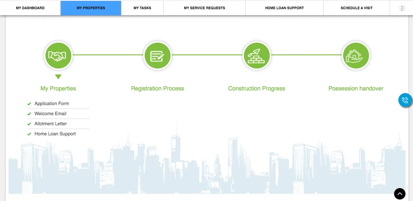 Customer Portal Dashboard